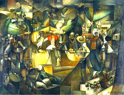 Gleizes Moissons 1912