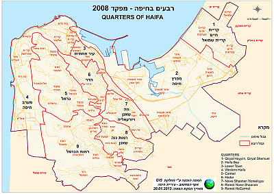 פאזל של haifa map