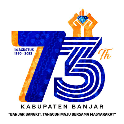 logo hari jadi kab banjar 73