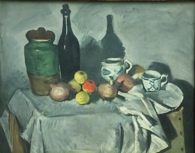 Cézanne table au pot vert