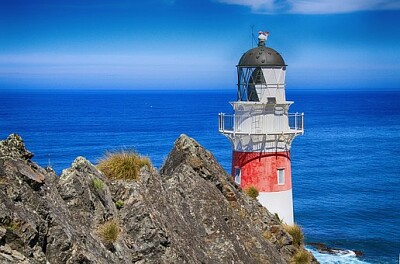 Lighthouse on Madeira Island, Portugal puzzle in Great Sightings