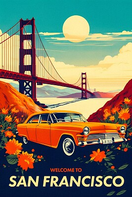 Another SF Travel Poster jigsaw puzzle