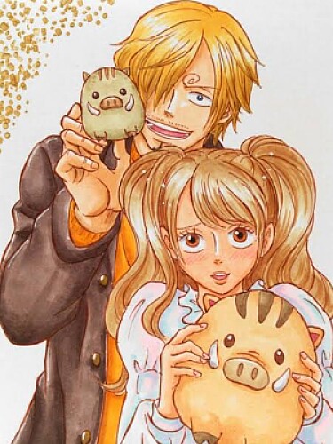 Sanji x Pudding