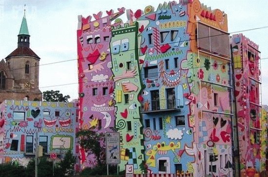 painted building