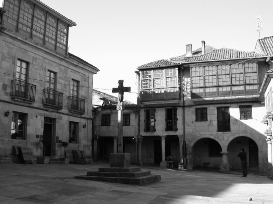 Plaza da lenha. Pontevedra. Galiza