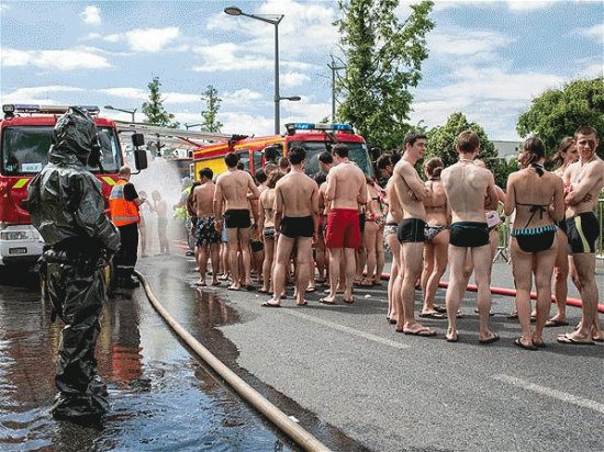 Simulacro de descontaminaciÃ³n primaria nuclear