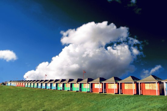 Primary beach huts