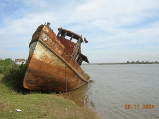 Barco abandonado