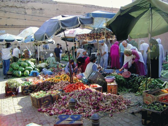 Marrakech market