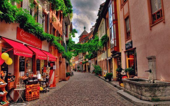 Street in Switzerland