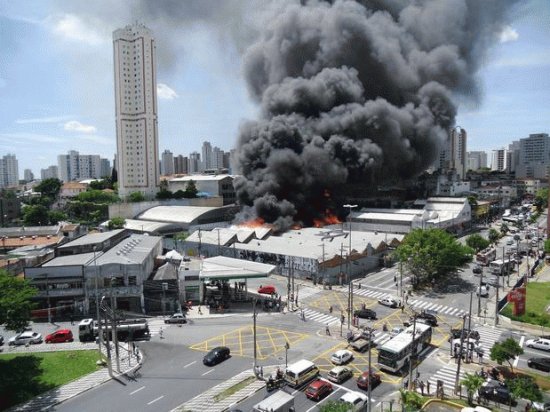 Incendio em São Paulo