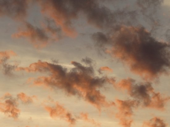 Colourful clouds