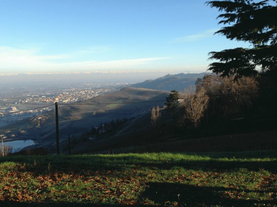 dal belvedere di Cigognola