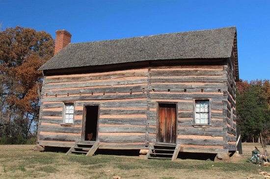 James K. Polk 's childhood cabin