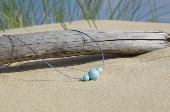 larimar on La Bouverie Beach