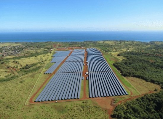 Kauai Island solar array