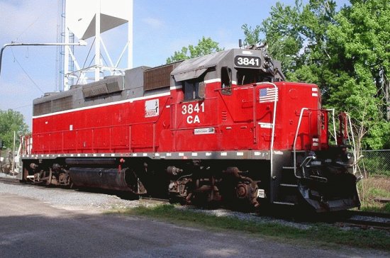 Chesapeake and Albemarle Locomotive 3841