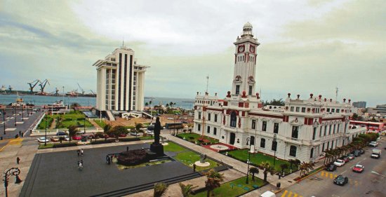 Malecón Puerto de Veracruz, México