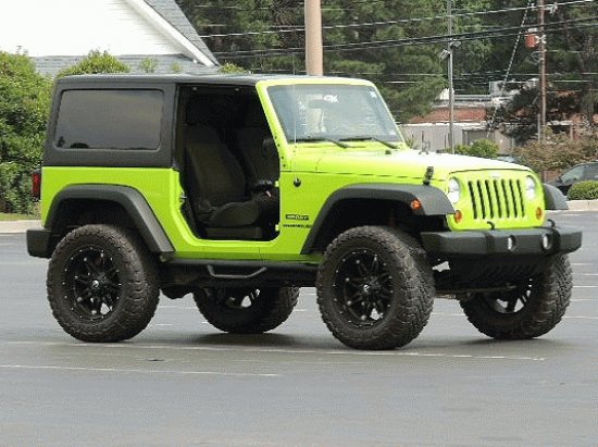 Green Jeep