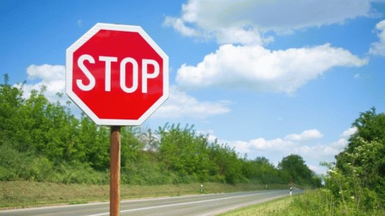 stop sign