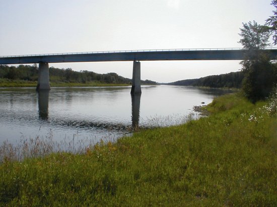 Bridge over Saskatchewan River