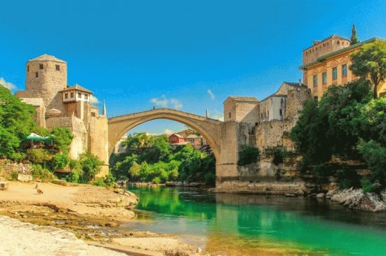 Bridge at Mostar, Bosnia Herzegowina