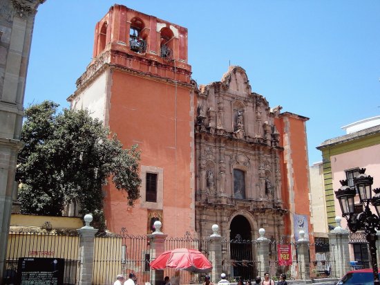 Templo en Guanajuato, MÃ©xico.