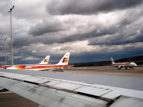 Aeropuerto Barajas-Madrid.