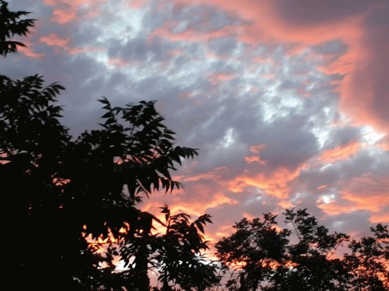 Ocaso en la Ciudad de Chihuahua, MÃ©xico.