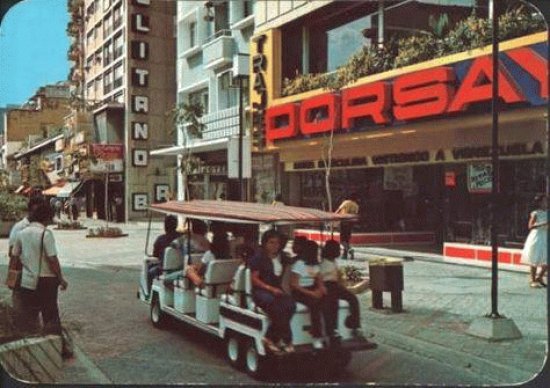 Plaza  Venezuela. Caracas, Venezuela 1960