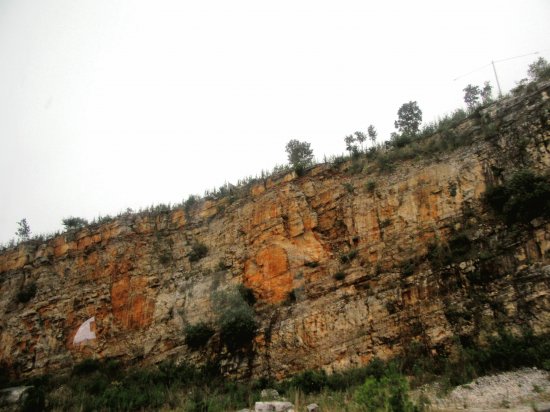 Corte carretero en Chiapas.