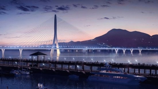 Danjiang Bridge in Taiwan