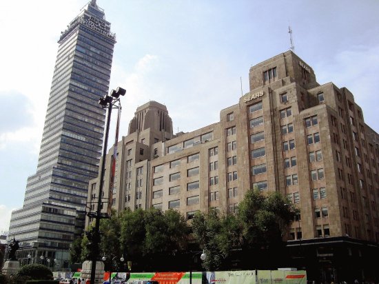 Torres Latinoamericana y Sears, Ciudad de MÃ©xico.