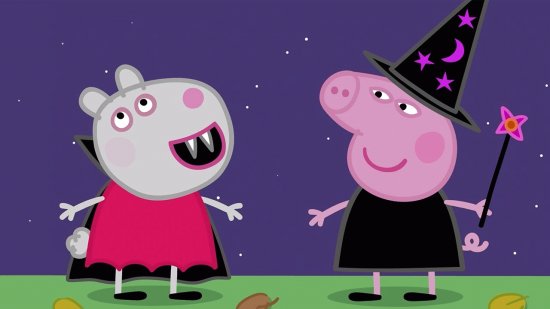 Halloween con Peppa y Suzy