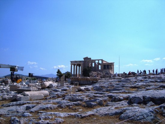 Templo en la AcrÃ³polis de Atenas.