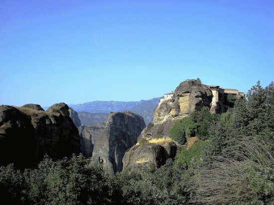 Monasterio en Meteora, Grecia.