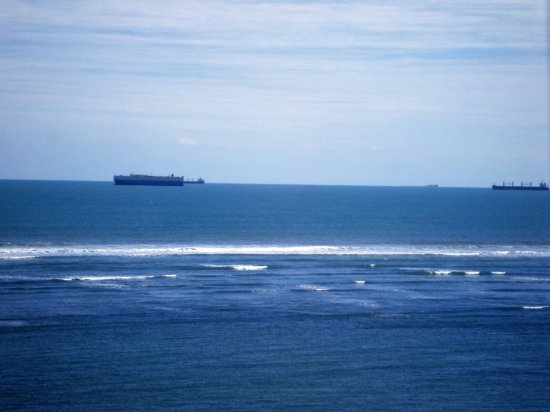 Buques en el Puerto de Veracruz.