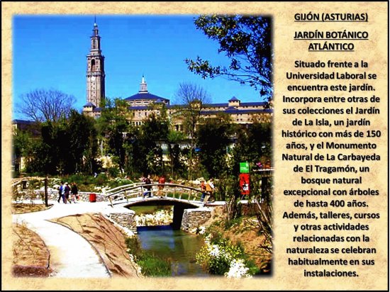 GIJÃ“N (ASTURIAS) - JARDÃN BOTÃNICO ATLÃNTICO