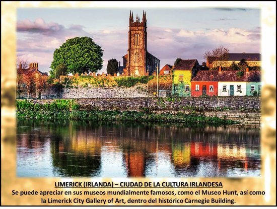 LIMERICK (IRLANDA) â€“ CIUDAD DE LA CULTURA IRLANDES