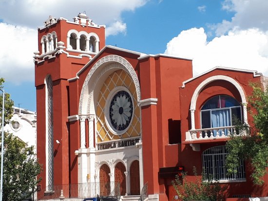 Templo bautista en la Ciudad de Chihuahua.