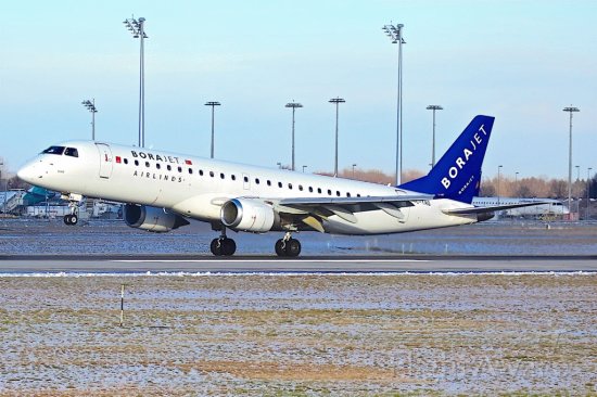 Borajet Embraer ERJ-190 Turquia