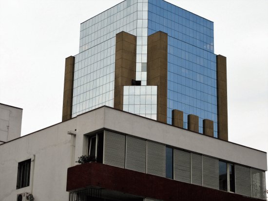 Edificio en Santiago de Chile.