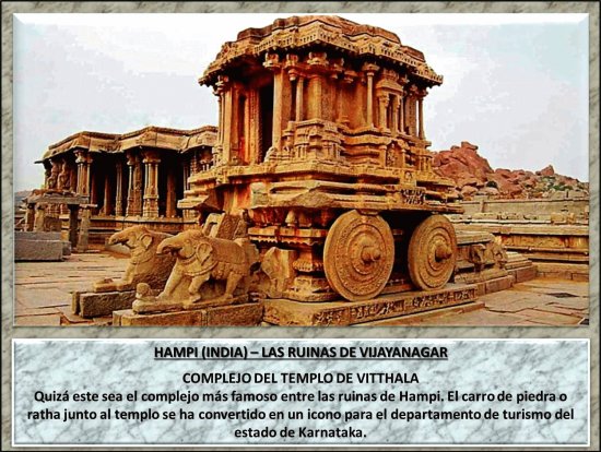 HAMPI (INDIA) â€“ LAS RUINAS DE VIJAYANAGAR