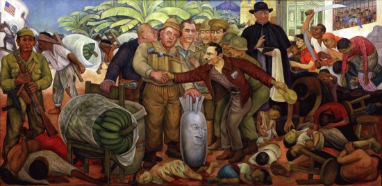 Pintura de Diego Rivera. 1954