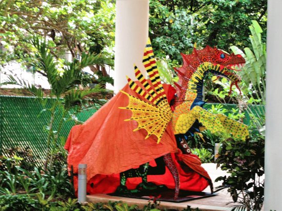 Alebrije en el Museo Maya de CancÃºn.