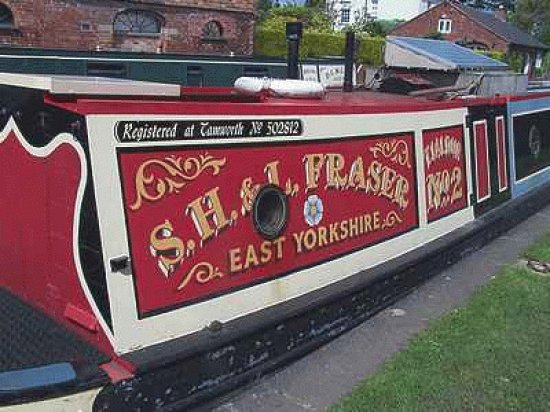 Narrow Boat at Shardlow