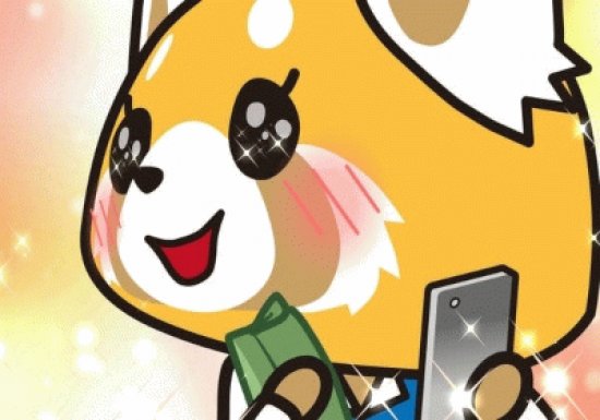 aggretsuko feliz