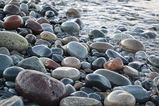 Beach stones