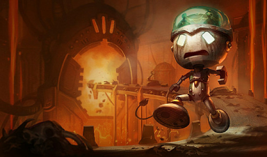 Amumu robot triste