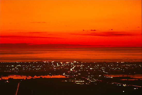 VIAREGGIO AL TRAMONTO